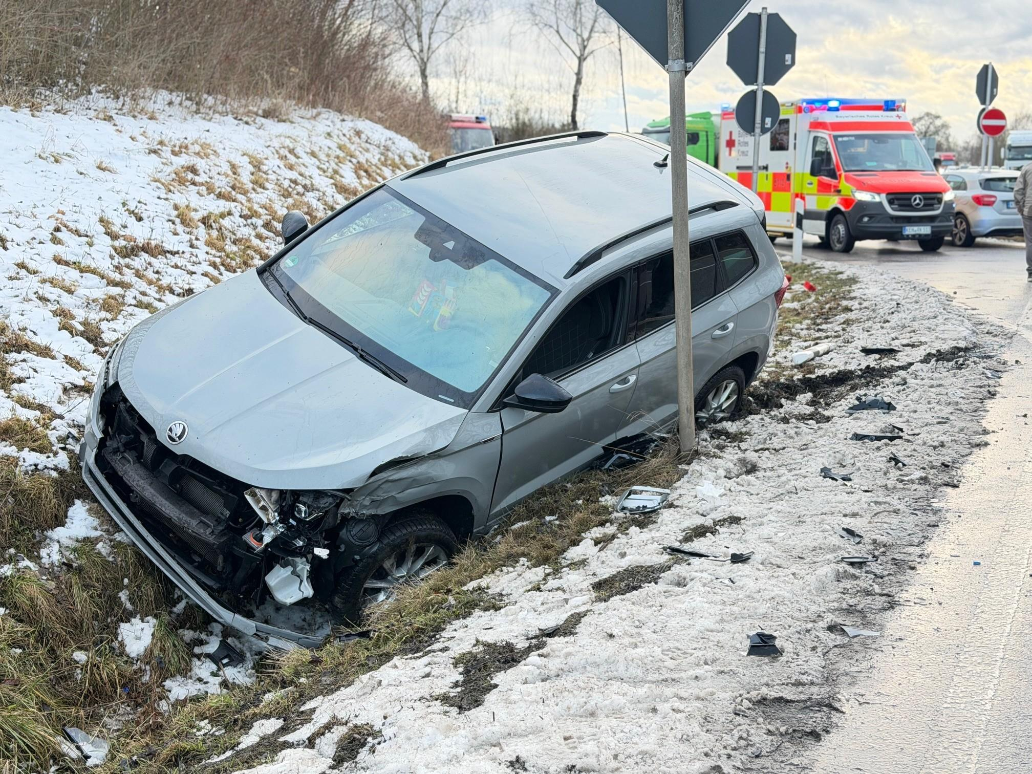 Einsatzfoto Verkehrsunfall